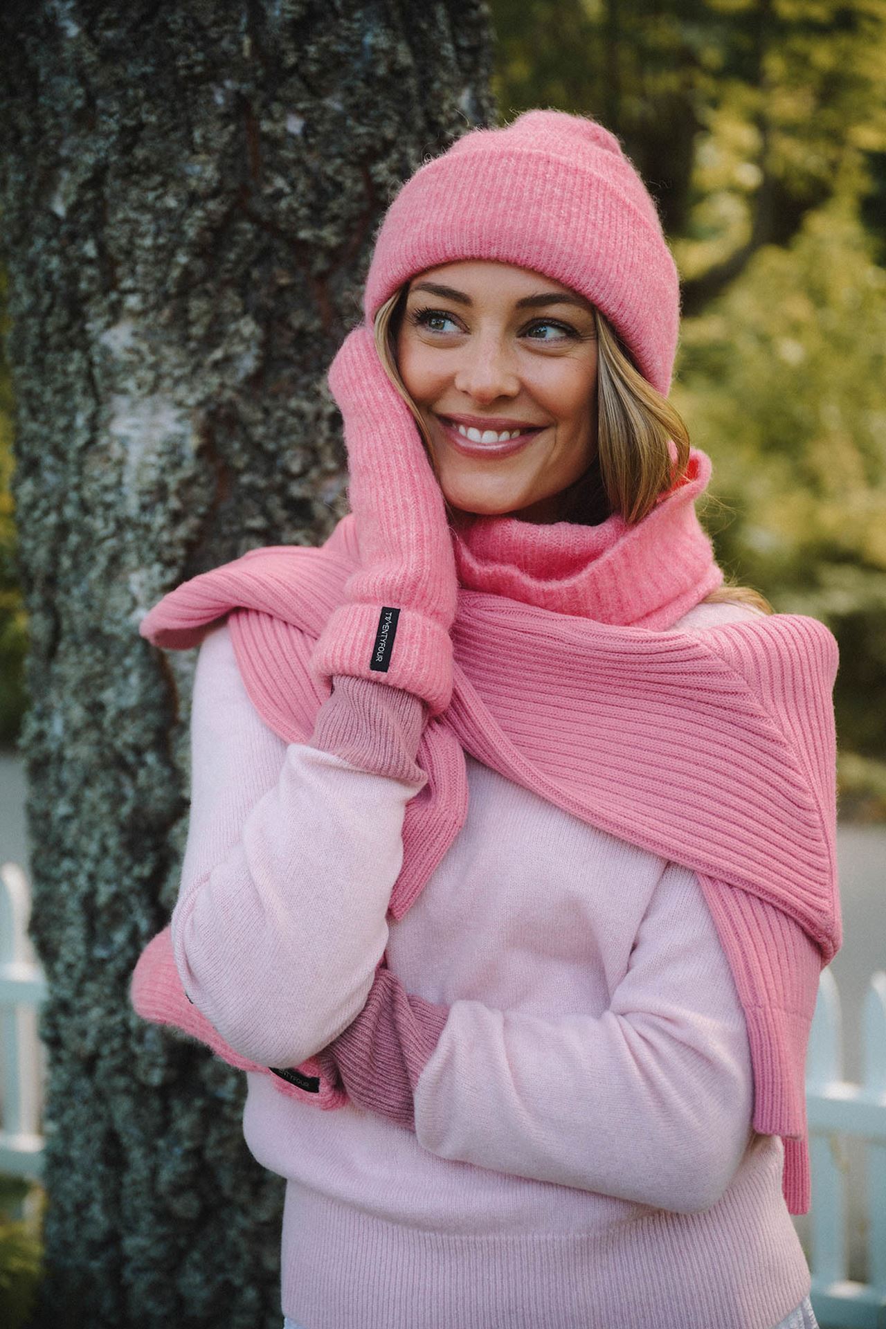 Twentyfour Mode Maya Hals Rosa