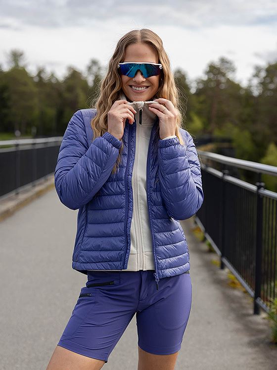 Twentyfour Venture Lett Dunjakke Indigo