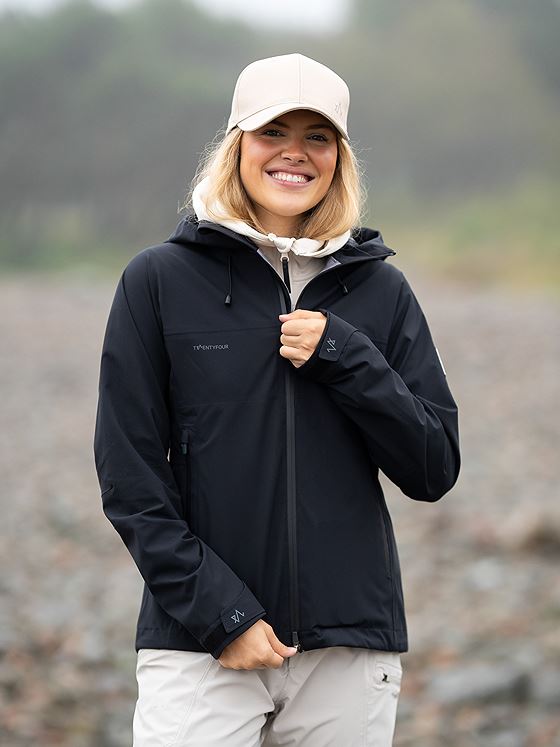 Twentyfour Venture 3-Lags Skalljakke Sort