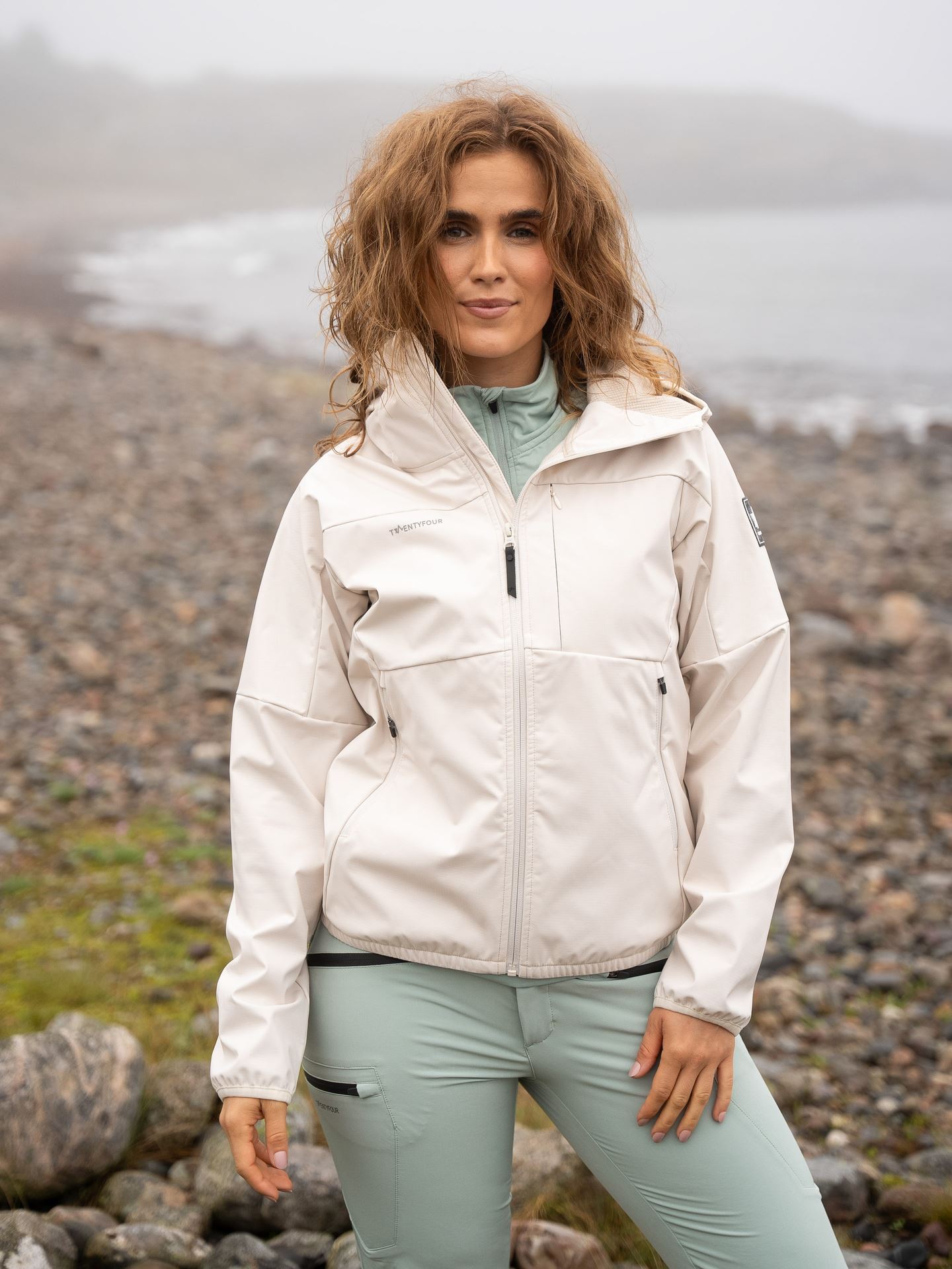 Twentyfour Venture 360 Jakke Gråhvit