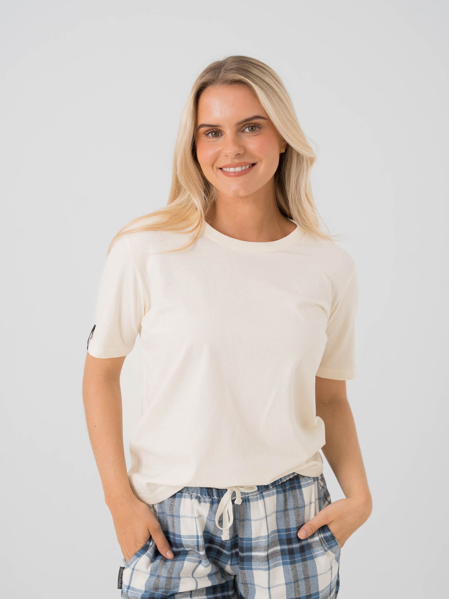 Twentyfour Dreamy T-shirt Kremhvit