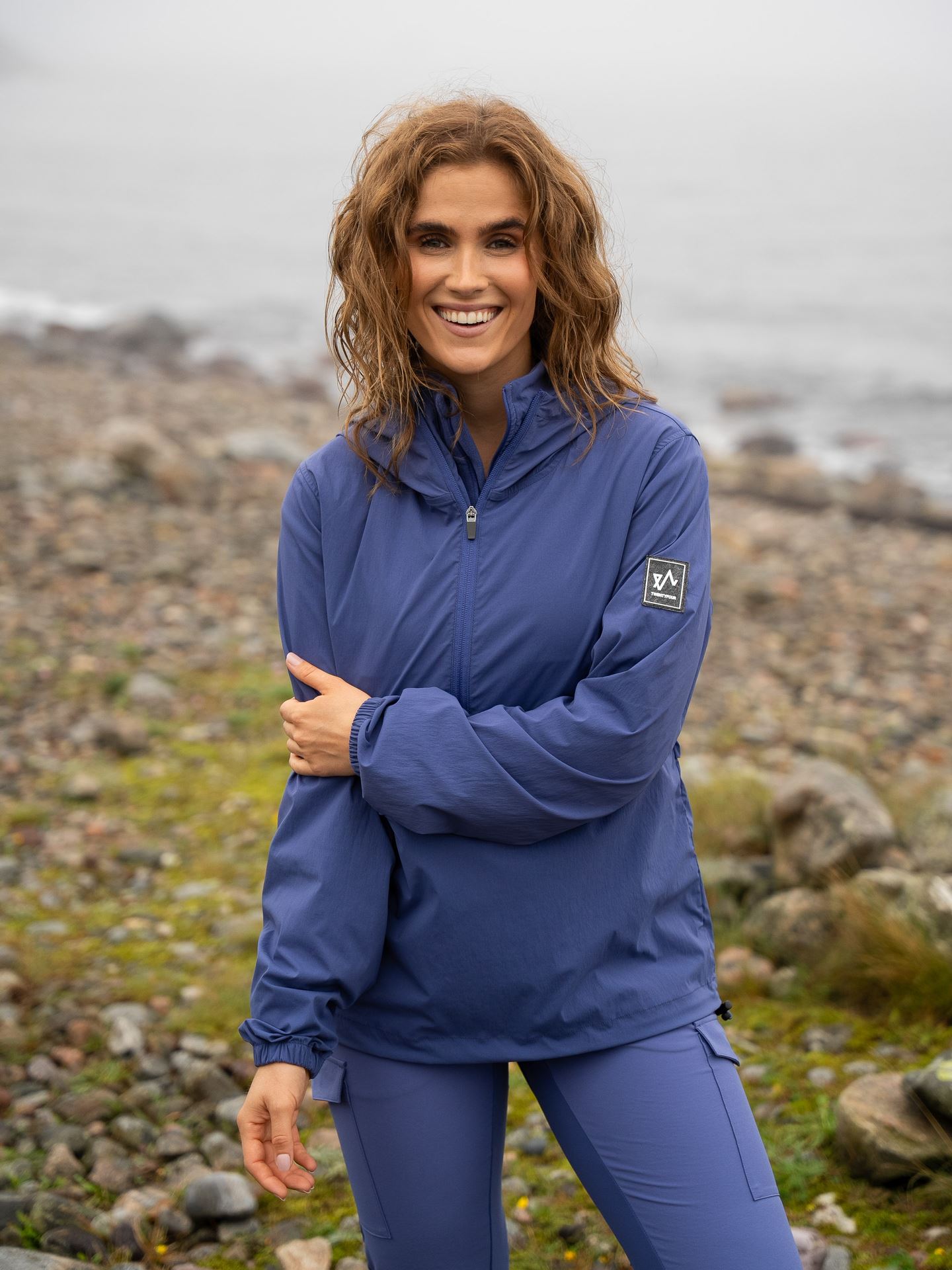 Twentyfour Venture Vind Anorakk Indigo