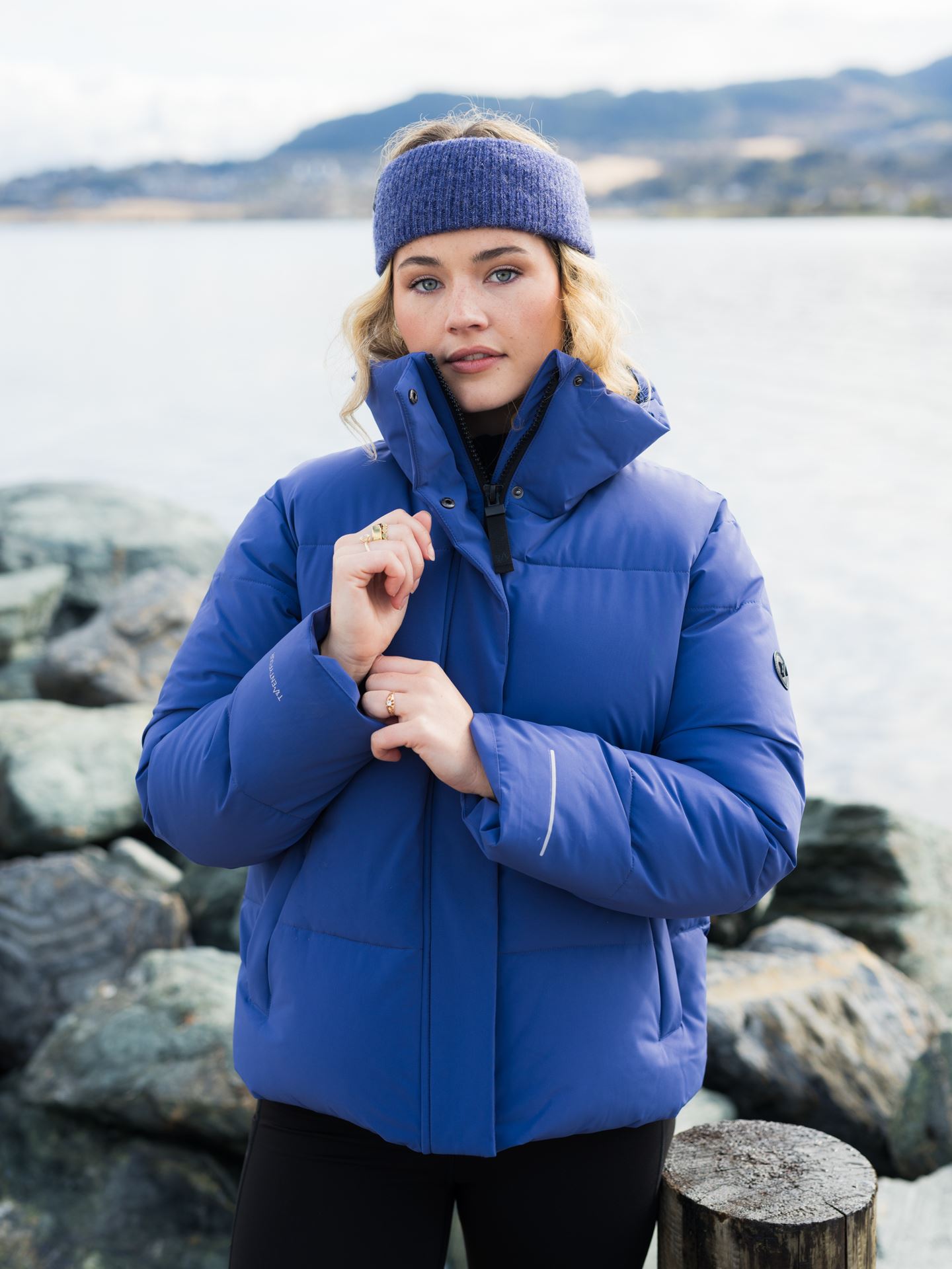 Twentyfour Mode Mia Puffer Indigo