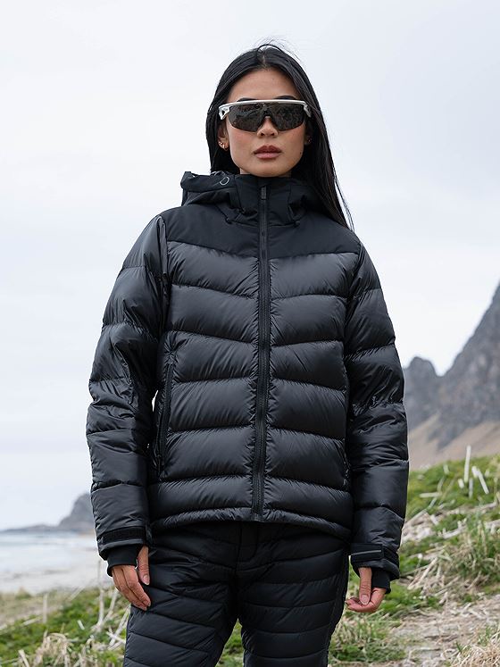 Twentyfour Aurora Warm Dunjakke Sort