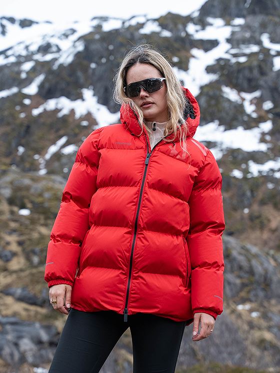 Twentyfour Aurora Arctic Puffer Rød