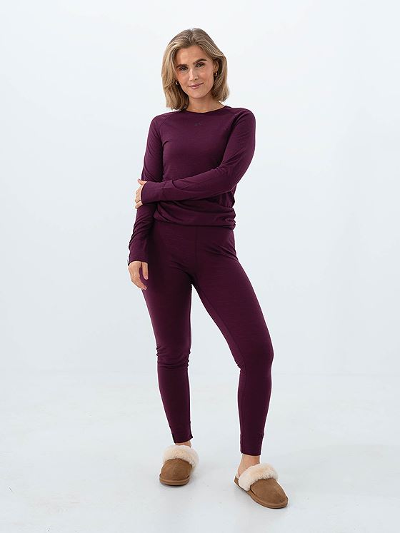 Twentyfour Aurora Ullsett Mørk Burgunder