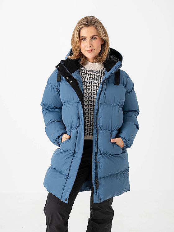 Twentyfour Aurora Expedition Parka Gråblå