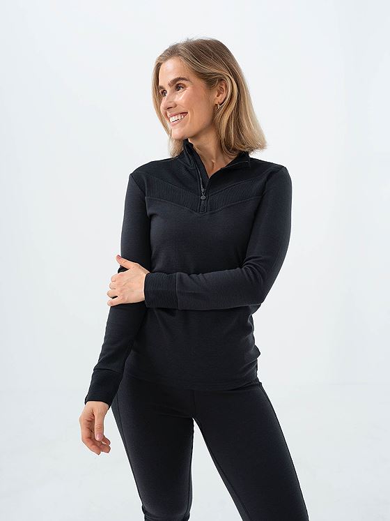 Twentyfour Aurora Oda Ull Half Zip Sort