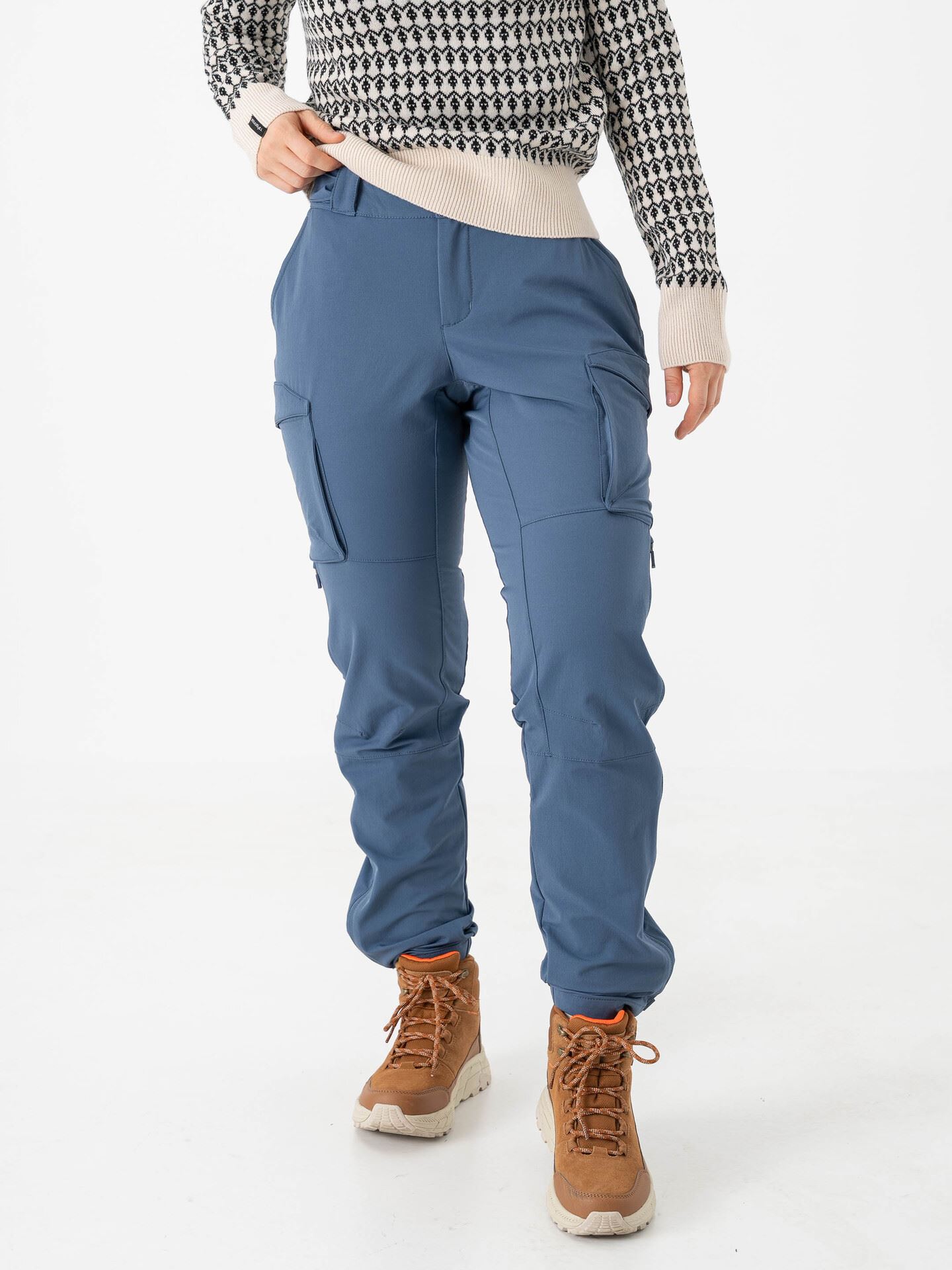 Twentyfour Aurora Softshell Bukse Gråblå