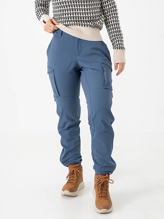 Twentyfour Aurora Softshell Bukse Gråblå