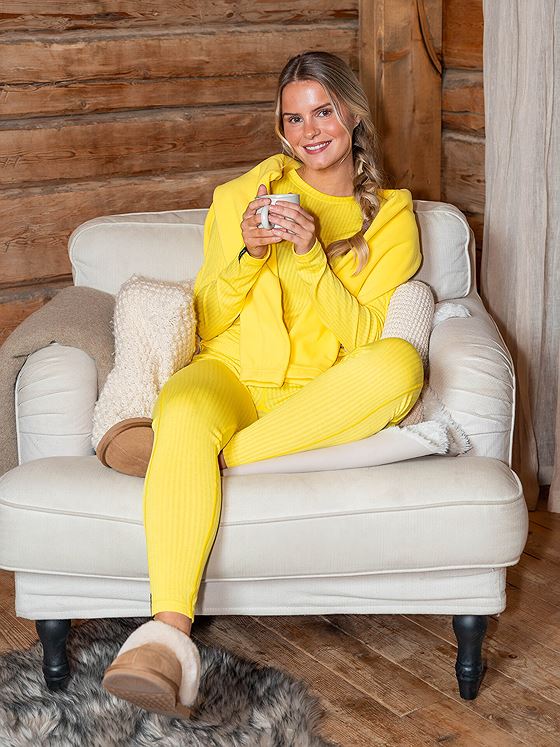 Twentyfour Aurora Baselayer Sett Gul