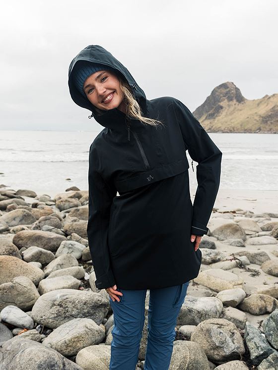 Twentyfour Aurora Skallanorakk Sort