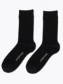 Twentyfour Aurora 2-Pack Ullsokk Sort