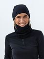 Twentyfour & Merino Balaclava Sort