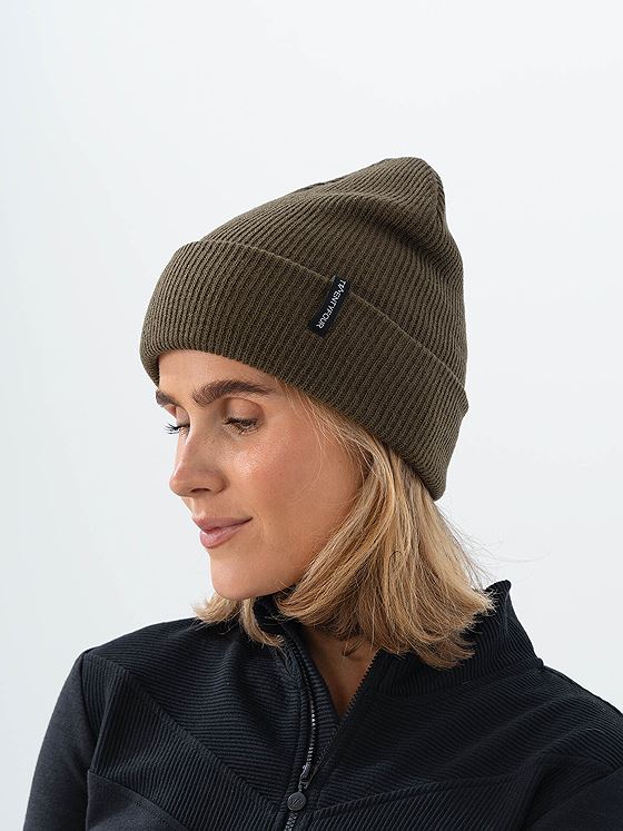 Twentyfour Aurora Varm Lue Mørk Oliven