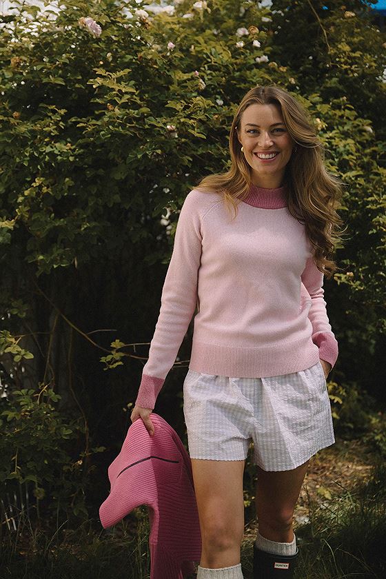 Twentyfour Aurora Limited Ullgenser Lys Rosa