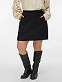 Vero Moda Curve Fortune Allison Short Skirt Black