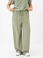 Vila Josa High Waist Wide Pants Oil Green