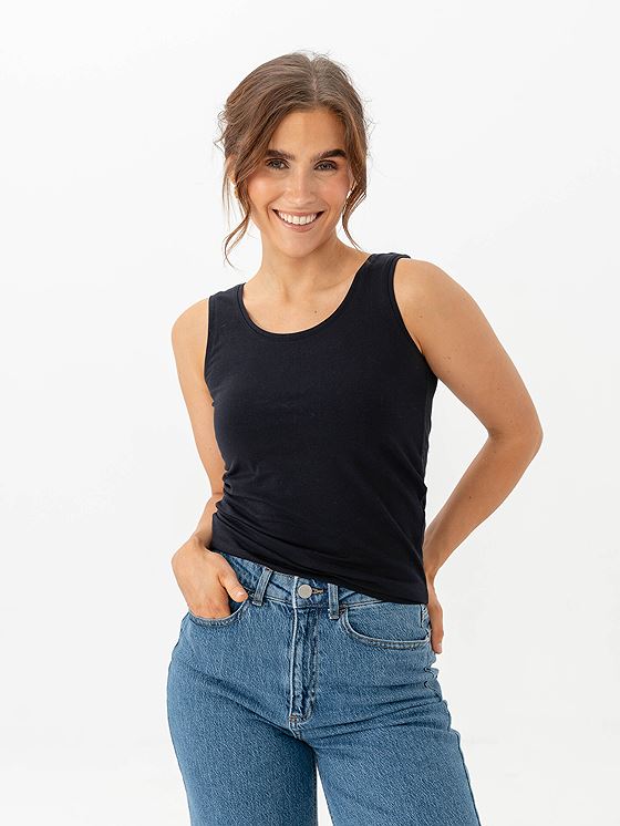 Vila Nora Tank top Black Beauty