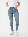 Vila Sarah Skinny Jeans Medium Blue Denim