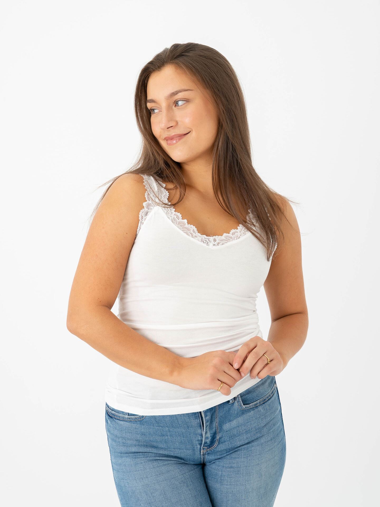 Vero Moda Rosa Top Snow White