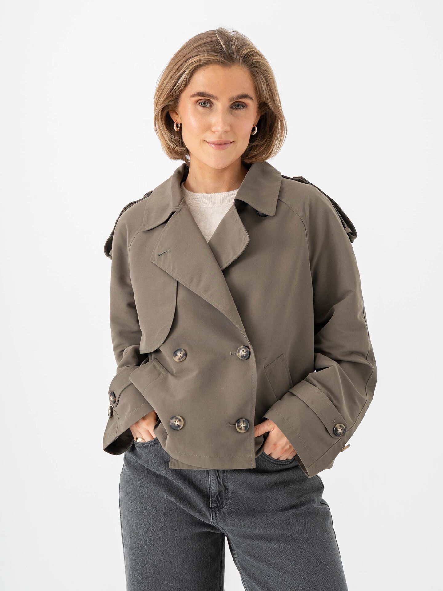 Vero Moda Chloe Short Trenchcoat Kalamata