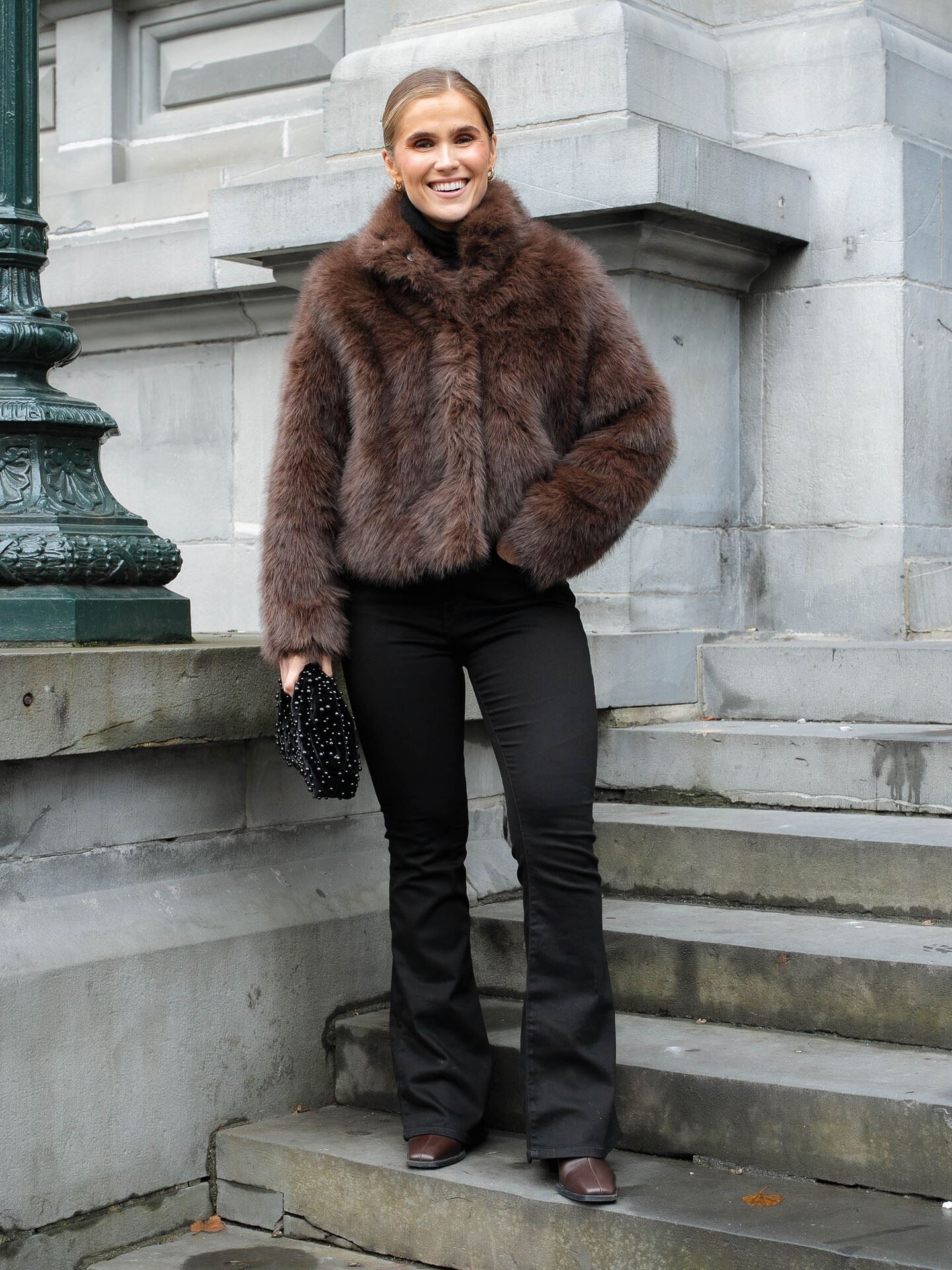 Vero Moda Monroe Short Jacket chocolate torte