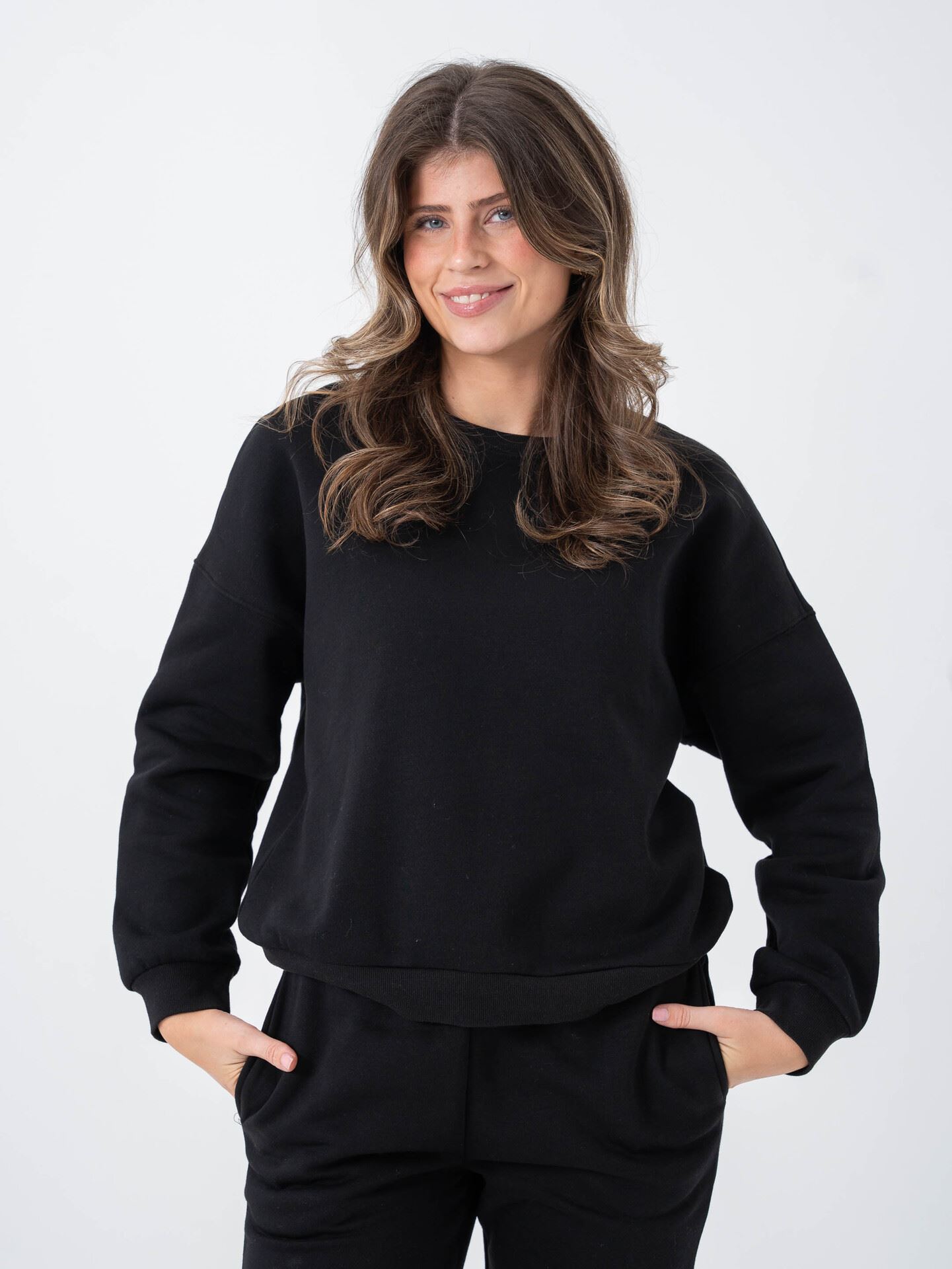 Vero Moda Sonja Long Sleeve Sweat Black