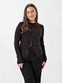 Vero Moda Aware Long Sleeve O-Neck Knit Cardigan Chocolate torte