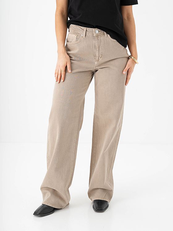 Vero Moda Tessa Wide Jeans Silver Mink