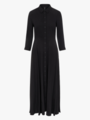 Y.A.S Savanna Long Shirt Dress Black