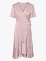 Y.A.S Thea 2/4 Midi Wrap Dress Pale Mauve