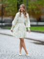 Y.A.S Somellie Long Sleeve Shirt Dress Hvit