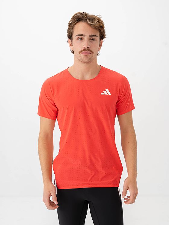 adidas Adizero Tee Semi Lucid Red