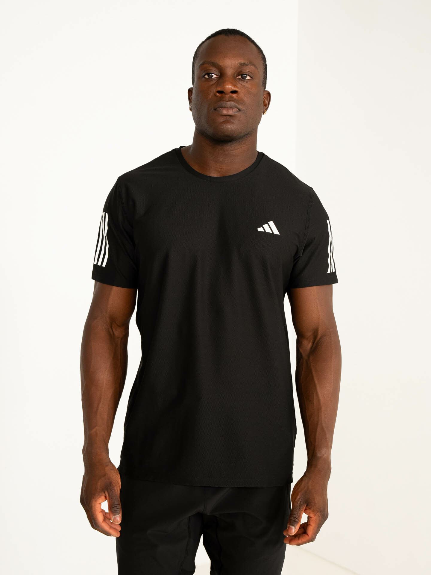 adidas Own The Run B Tee Black
