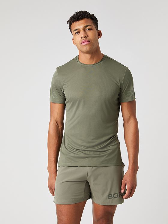 Björn Borg Borg Light T-Shirt Dusty Olive