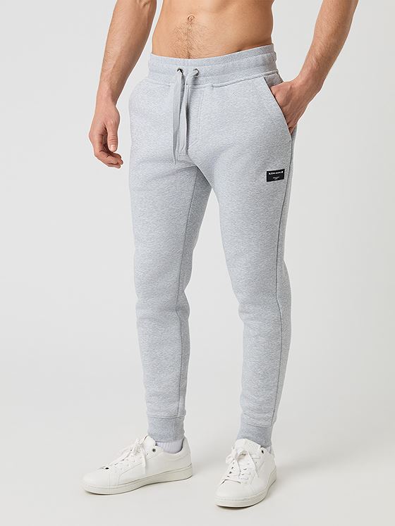 Björn Borg Centre Tapered Sweatpants Light Grey Melange