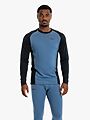 Bergans Inner:Dual Merino Long Sleeve Men Elemental Blue