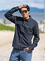 Bergans Nordmarka Flannel Shirt Men Navy Blue
