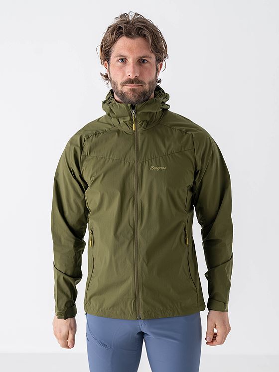 Bergans Microlight Jacket Men Dark Olive Green