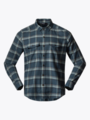 Bergans Tovdal Shirt Orion Blue / Misty Forest Check