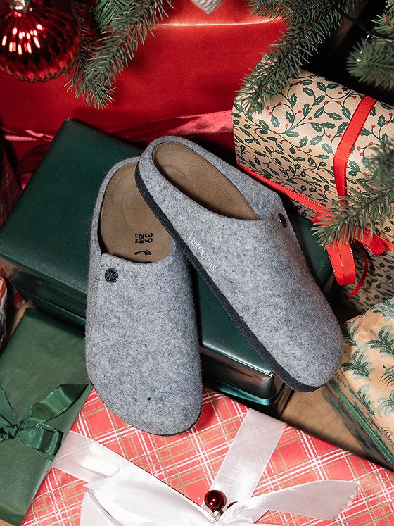 Birkenstock Zermatt Shearling Light Grey