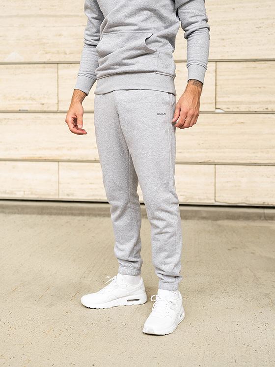 Bula Frame Logo Pants Grey Melange