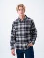 Columbia Cornell Woods Flannel Long Sleeve Black/Grey Classic Multi Tartan