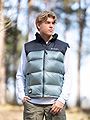 Columbia Bulo Point II Down Vest Metal Shiny, Shark