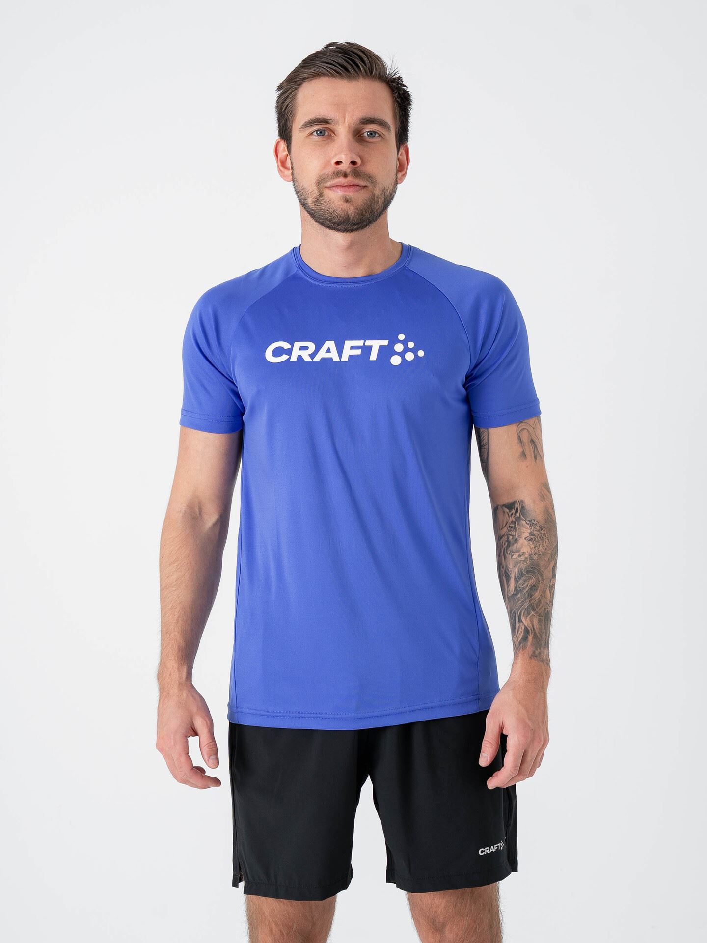 Craft Core Essence Logo Tee Ink Blue