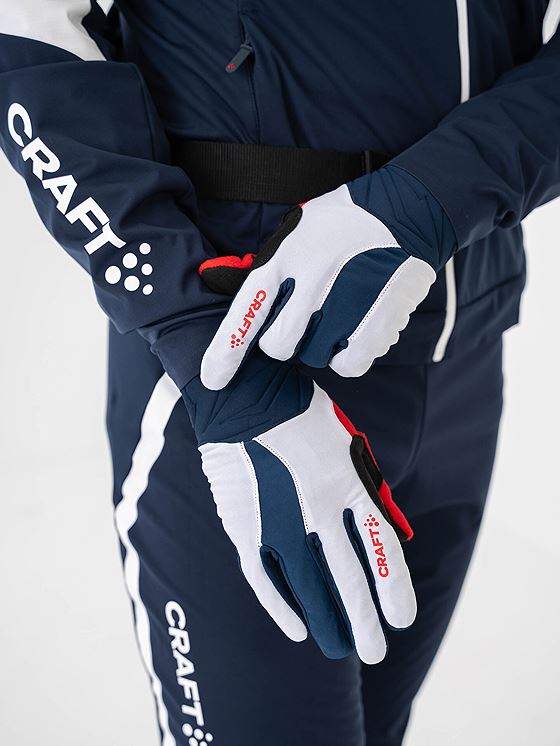 Craft Nor Pro Race Glove Blaze/White