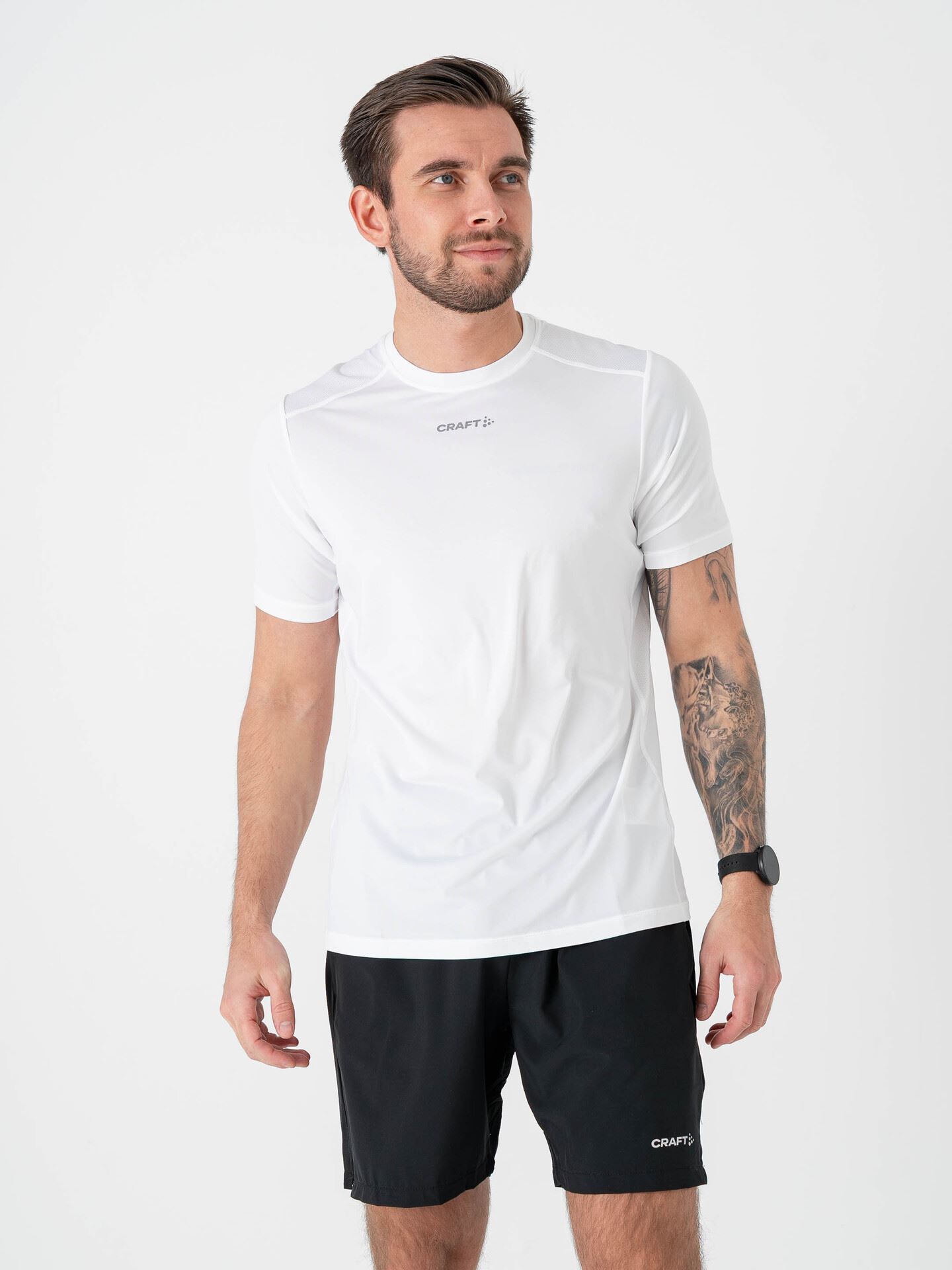 Craft Advance Essence Short Sleeve Tee 2 White