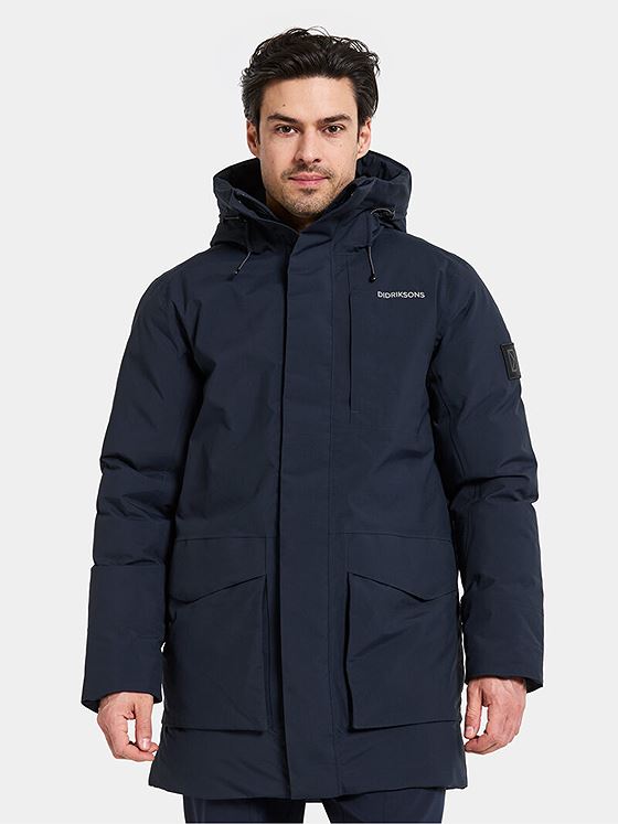 Didriksons Akilles Parka 2 Dark Night Blue