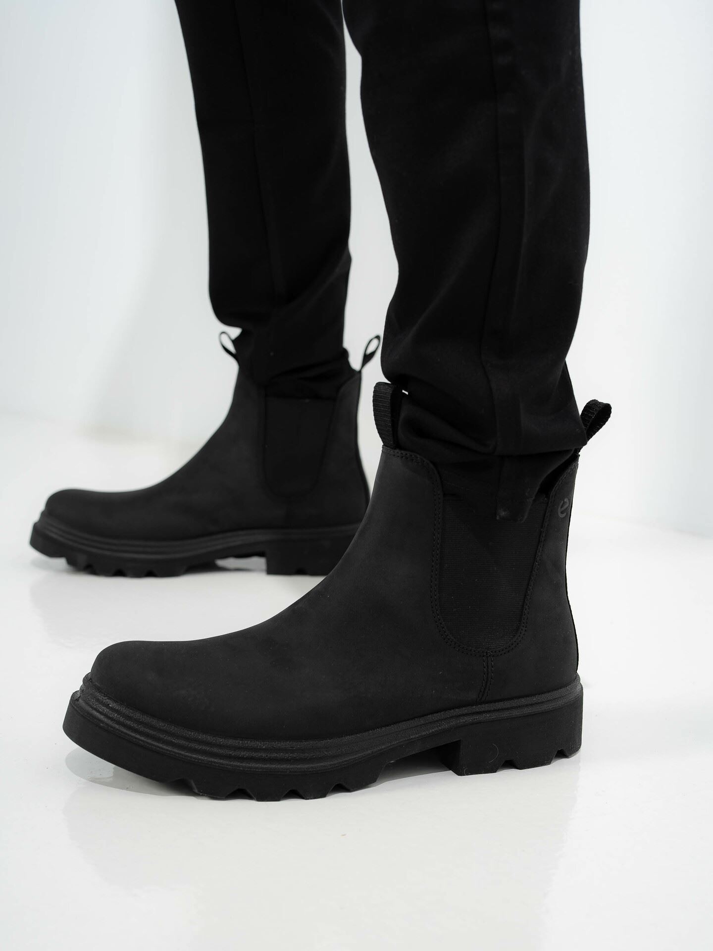 ECCO Grainer Chelsea Boot Black